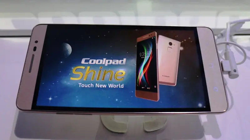 Lebih Cepat Dengan Coolpad Shine, Ponsel Fitur Fingerprint