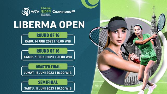 Live Streaming WTA Libema Open 2023 Pekan Ini di Vidio