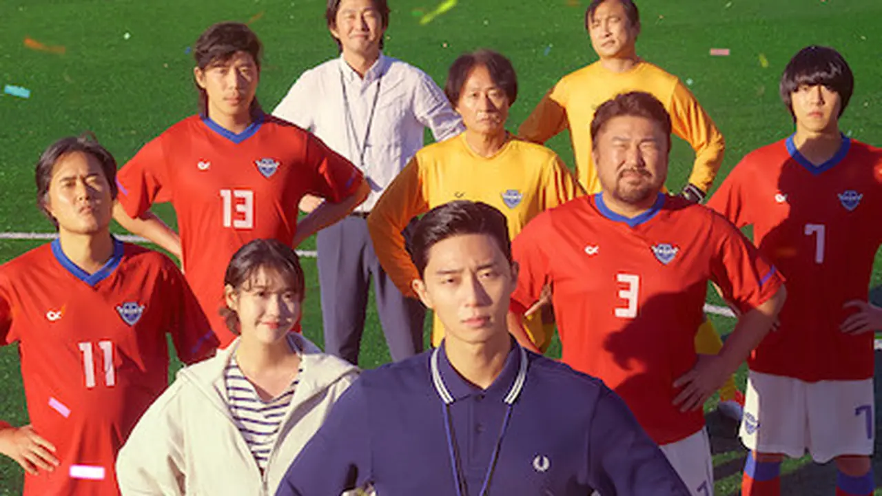 Poster Film Dream yang dibintangi Park Seo Joon dan IU. (Foto: Netflix)