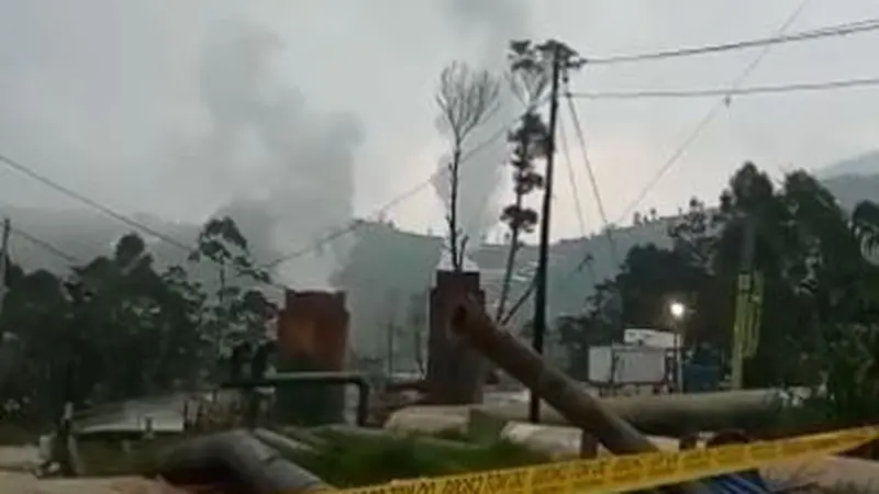 Pengeboran sumur panas bumi Geo Dipa, Dieng, Banjarnegara. (Foto: Istimewa/tangkapan layar video)