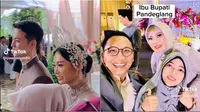 Viral momen putri sulung Bupati Pandeglang dinikahi oleh YouTuber Korea Selatan. (Sumber: TikTok/yusransyah85)