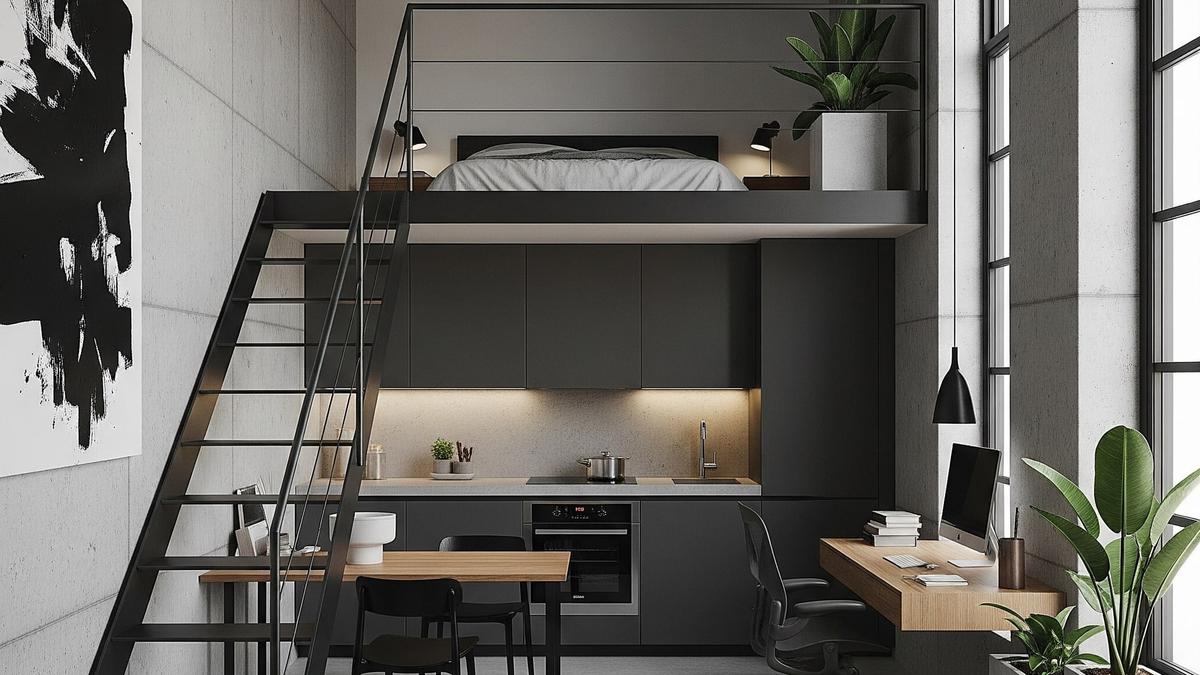 10 Inspirasi Desain Rumah Mezzanine Agar Hemat Ruang &amp; Fungsional, Maksimalkan Lahan Sempit