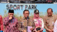 Pramono Ubah Lapangan Ki Amat Jakbar jadi Maroedja Sport Park, Ada Lapangan Basket-Jogging Track