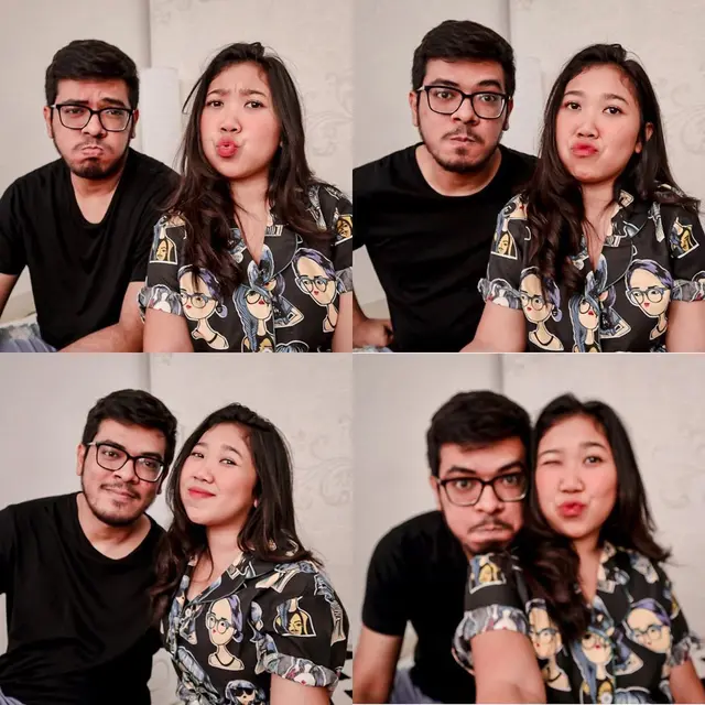 Jarang Tersorot, Ini 6 Potret Kompak Komika Kiky Saputri Bareng Kekasihnya