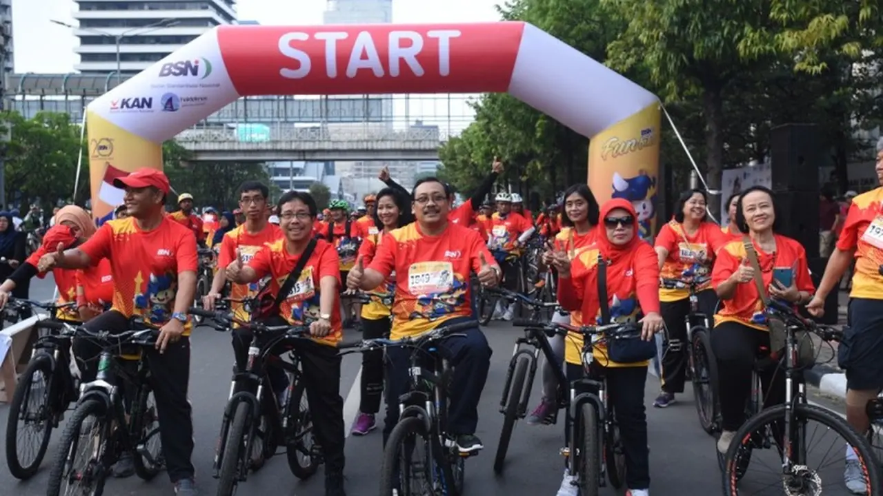 Rayakan Konsumen Nasional, BSN Adakan Fun Bike 2017