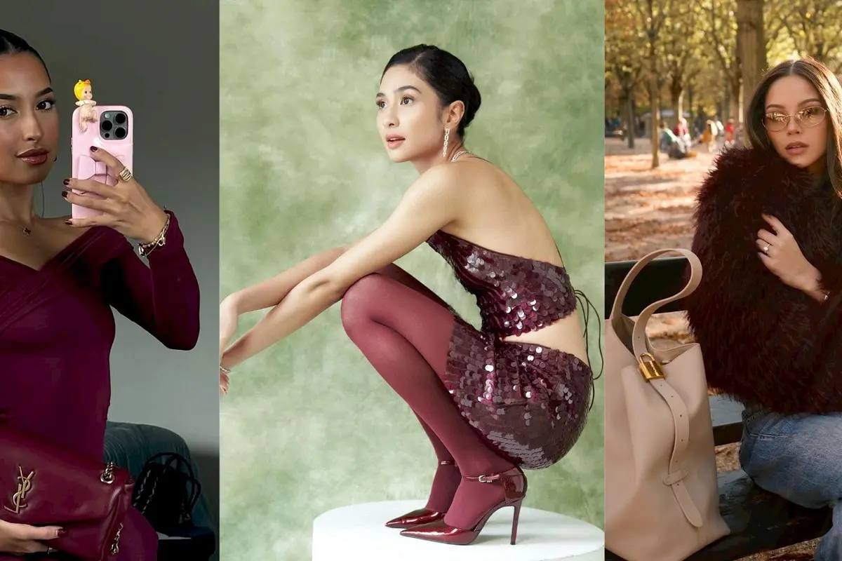 6 Inspirasi Busana Red Burgundy yang Jadi Tren 2024, dari Jennifer Coppen, Alyssa Daguise, hingga Mikha Tambayong