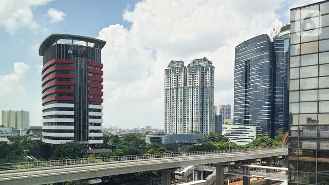 Gedung Merah Putih KPK. (Liputan6.com/Fery Pradolo) 