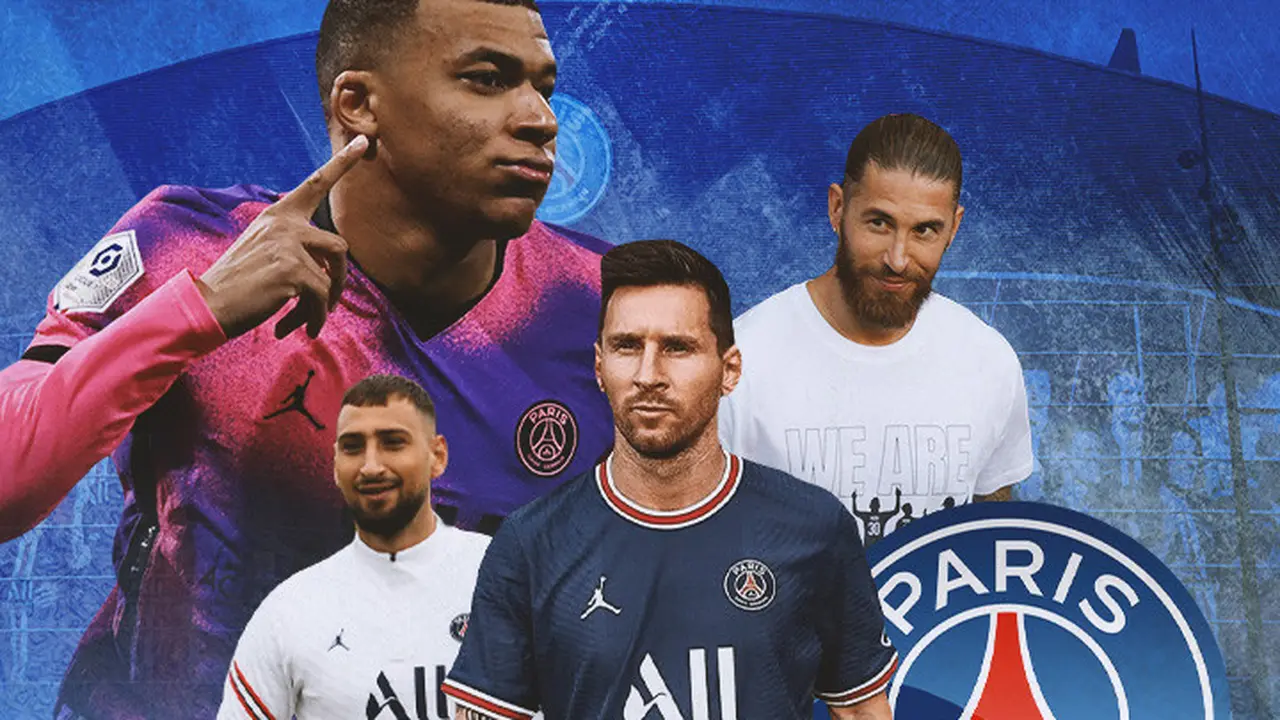 PSG - Ilustrasi Bintang-bintang Mahal PSG