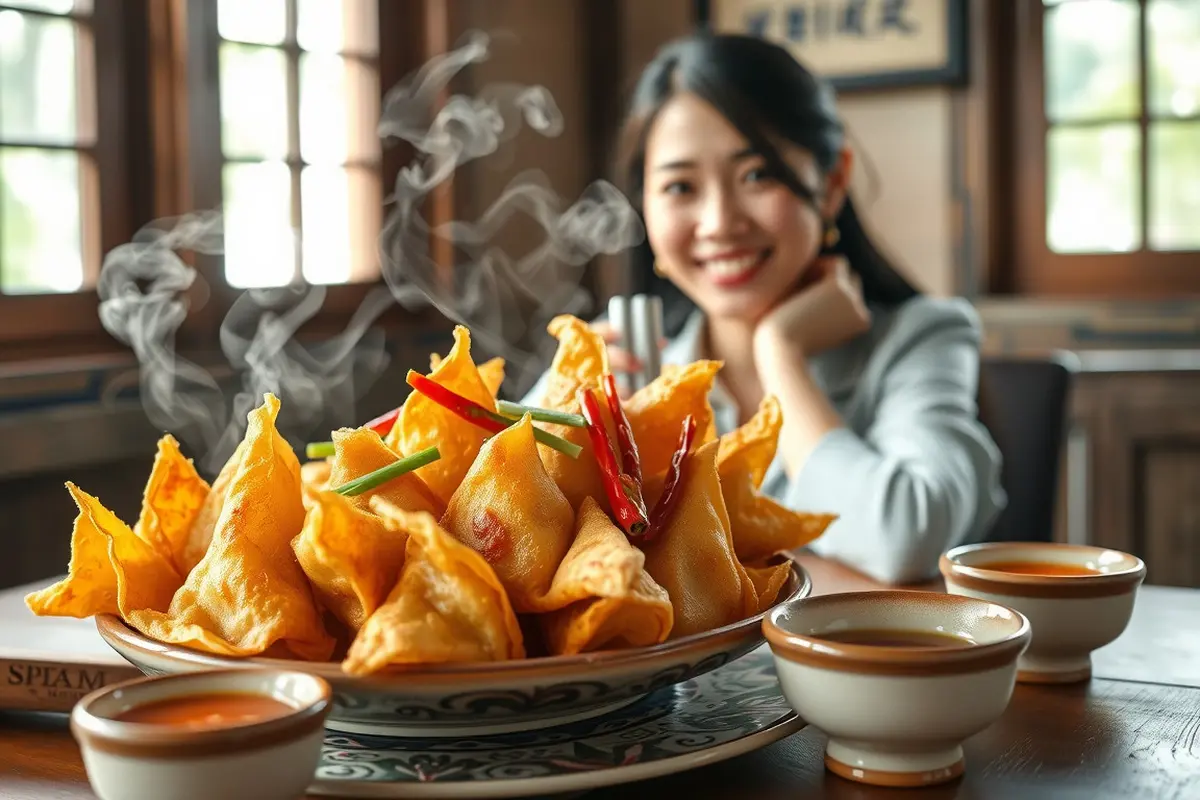 cara membuat pangsit goreng