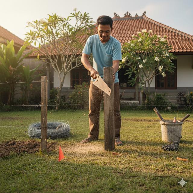 Cara Membuat Pagar Rumah Murah tapi Ampuh Usir Ular Kobra