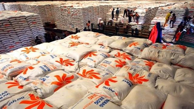 Ilustrasi beras Bulog
