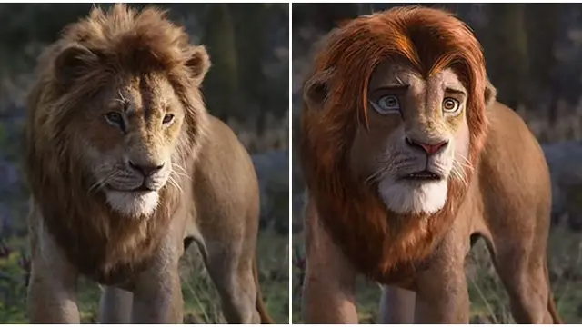 Begini Foto Gabungan Live-Action dan Animasi The Lion King yang Bikin Gemas