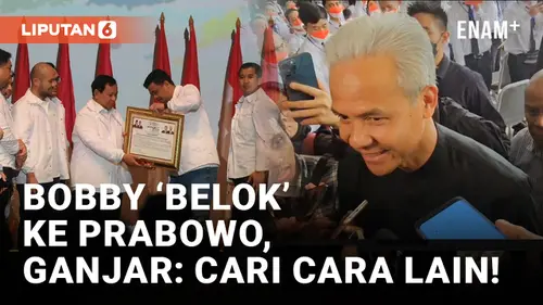 VIDEO: Bobby Nasution Deklarasi Dukung Prabowo-Gibran, Begini Komentar Ganjar