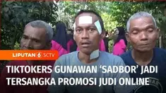 Polisi menetapkan Gunawan alias Sadbor sebagai tersangka dalam kasus dugaan promosi judi online di media sosial. Selain menangkap sadbor, polisi juga menangkap satu orang tersangka lainnya.