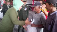 TNI menegaskan saling membutuhkan dengan rakyat agar bisa bersama-sama menjaga Indonesia. (Liputan6.com/Muhamad Ridlo)