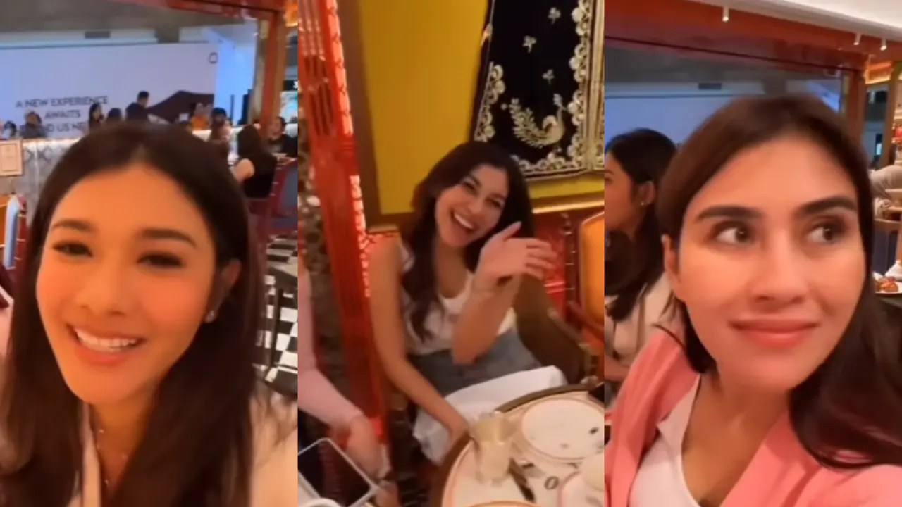 Adu Gaya Berkelas Naysilla Mirdad, Nisya Ahmad, dan Syahnaz yang Baru Join Geng Cendol