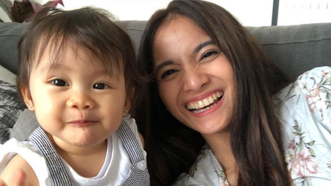 Acha Septriasa ceritakan perkembangan anaknya. (Instagram/septriasaacha)
