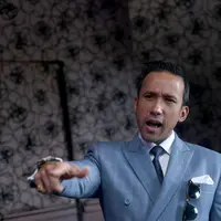 Maruli Tampubolon merupakan penyanyi pendatang baru.  Sebagai pelaku industri hiburan, Maruli berharap bisa menjadi penyanyi yang bisa membawakan genre musik berbeda-beda. (Andy Masela/Bintang.com)