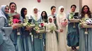 Pernikahan Laudya Cynthia Bella dan Engku Emran menimbulkan kebahagiaan bagi semua pihak, terutama para penggemarnya. Meskipun begitu, ramai beredar perbincangan soal riasan wajah yang dipakai Bella. (Instagram/zaskiasungkar)