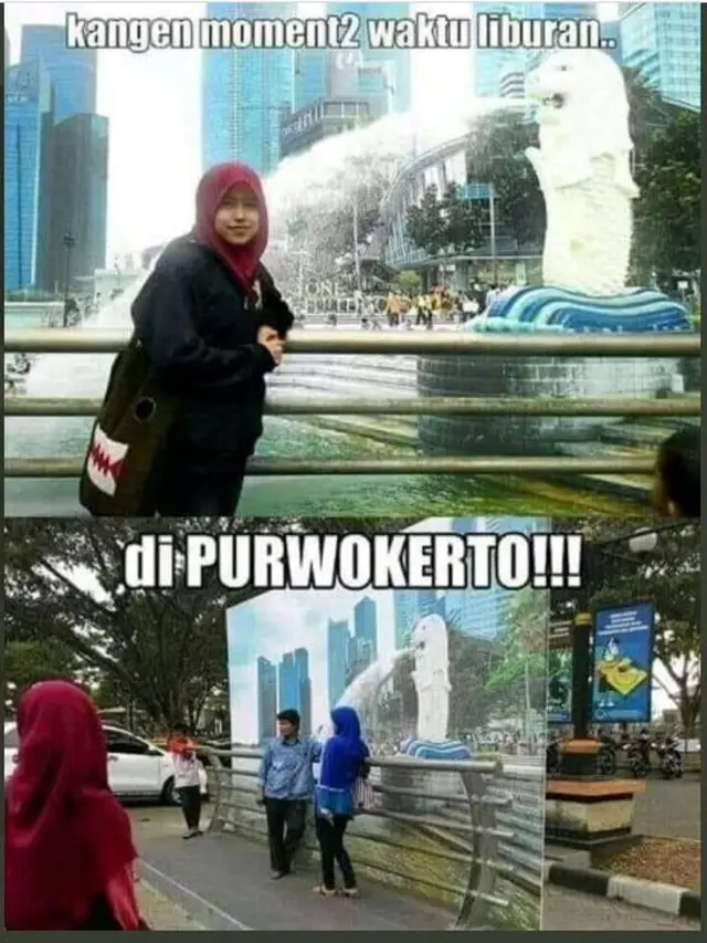 Cara Unik dan Murah Warga Purwokerto Liburan ke Singapura