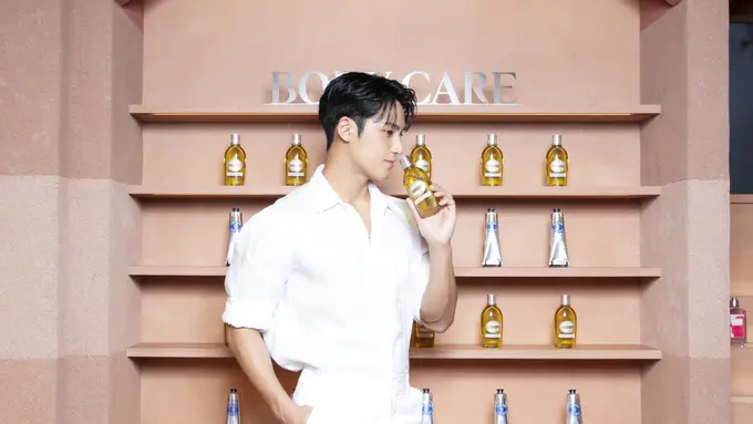Mingyu SEVENTEEN jadi brand ambassador pertama L'Occitane untuk Asia
