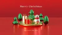 Ilustrasi Natal. (Photo created by myriammira on www.freepik.com)