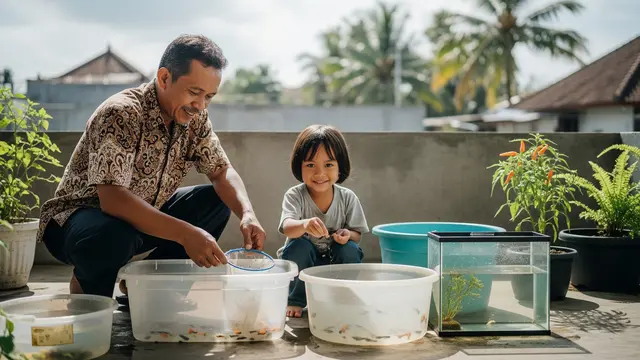Budidaya Ikan Guppy Eksotis