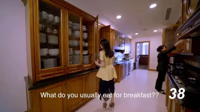 Luas dan Mewah, Begini Potret Dapur Rumah Liliana Tanoesoedibjo Bernuansa Klasik dengan Aksen Kayu