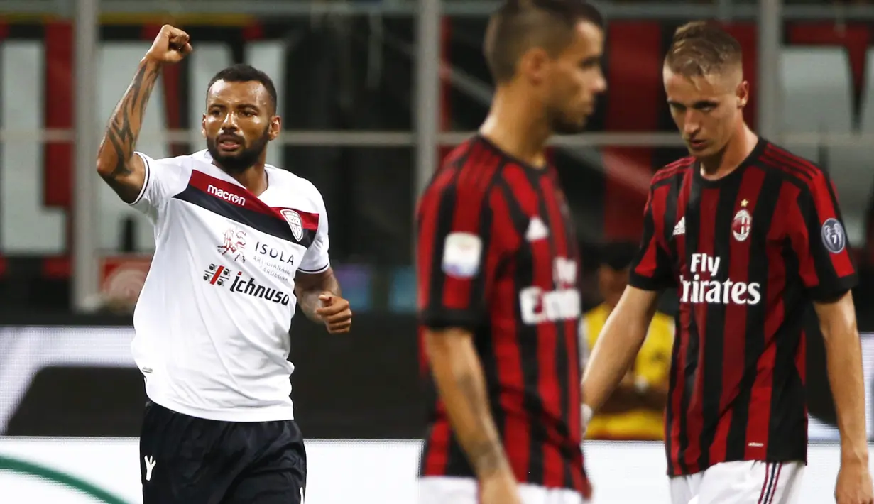 3. Joao Pedro (Cagliari) - 11 Gol (2 Penalti). (AFP/Marco Bertorello)