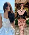 Gaya Fuji An Liburan di Lombok. [@fuji_an]