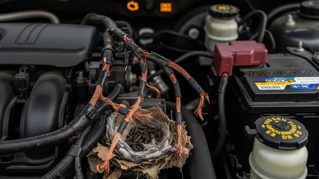 Tanda Tikus Sembunyi di Mobil Anda