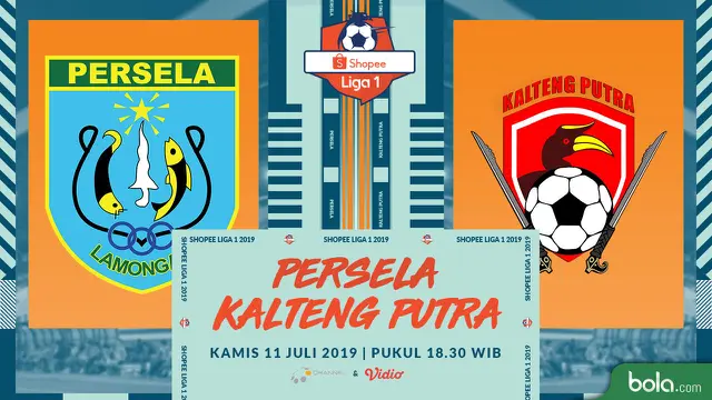 Persela Lamongan Vs Kalteng Putra