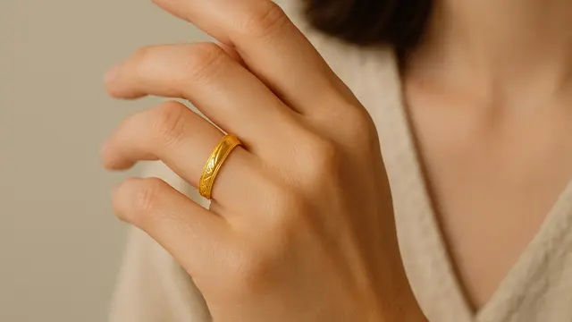 Model Cincin Jaman Dulu yang Masih Cocok untuk Jadi Mas Kawin 2025/Ilustrasi oleh AI