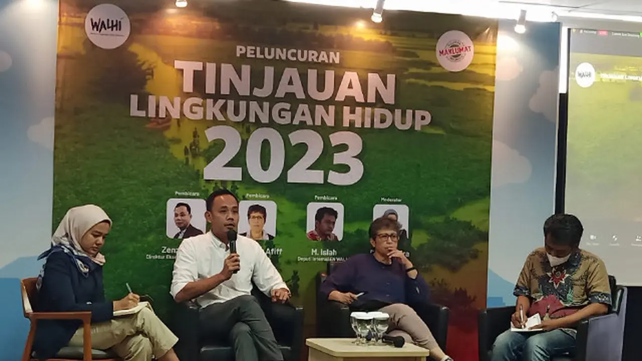 Walhi Rilis Tinjauan Lingkungan Hidup 2023, Serukan Pilih Pemimpin Peduli Lingkungan