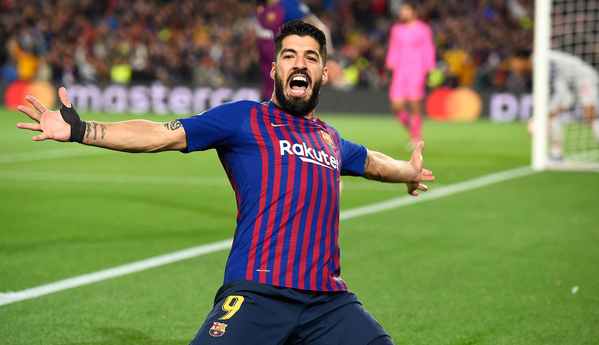 3. Luis Suarez (Barcelona) -  21 Gol. (AFP/Josep Lago)