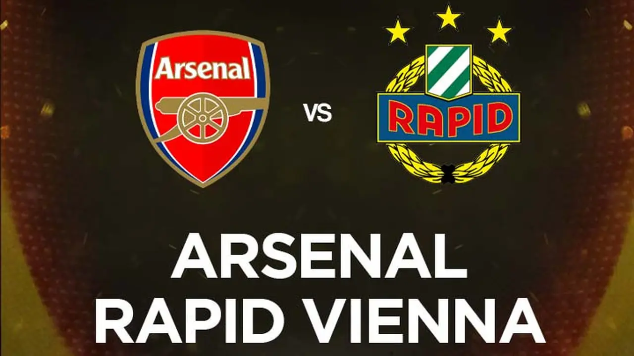 Liga Europa - ARsenal Vs Rapid Vienna