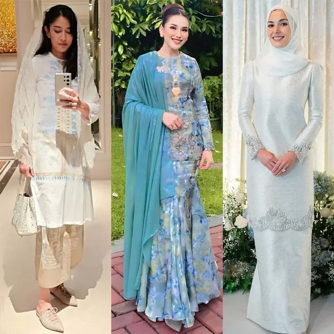 Public figure pakai baju kurung