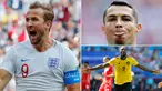 Berkat hattrick ke gawang Panama, Harry Kane berhasil memimpin klasemen sementara top scorer Piala Dunia 2018 Rusia. Berikut deretan top scorer Piala Dunia 2018 hingga matchday kedua. (Kolase foto-foto dari AP)