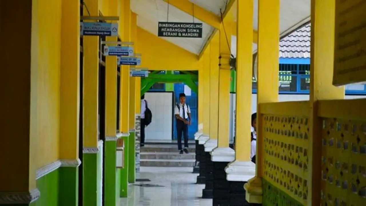 Ilustasi sekolah.