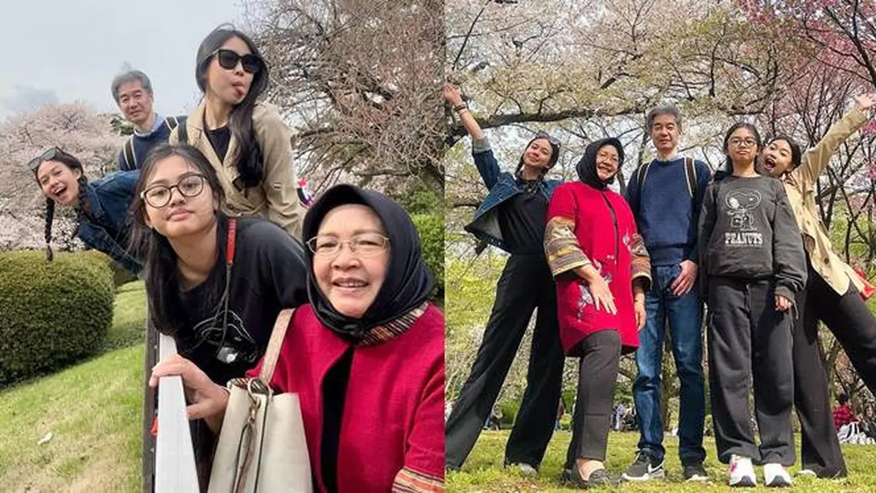7 Potret Yuki Kato Rayakan Lebaran Bersama Keluarga di Jepang