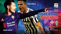 Fiorentina vs Juventus (Liputan6.com/Abdillah)