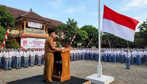 Naskah dan Contoh Teks Pidato Kemerdekaan 17 Agustus 1945 HUT RI Ke-81 di SMA