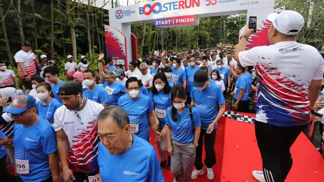 Agung Podomoro menggelar Fun Run 5K di kawasan Vimala Hills, Ciawi, Bogor, Jawa Barat. (Dok Agung Podomoro)