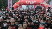 1.000 pelari ikuti MaHe Run yang berlangsung di Senayan. Pelari berlari sejauh 7 km (istimewa)