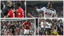 Berikut hasil Premier League pekan ke-7 yang diwarnai kegagalan duo Manchester meraih kemenangan serta keberhasilan Tottenham memepet Manchester City. (AFP/Reuters)