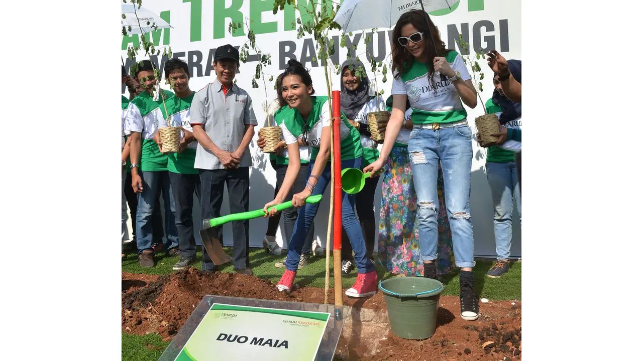 Maia Estianty Ajak Fans Peduli Lingkungan