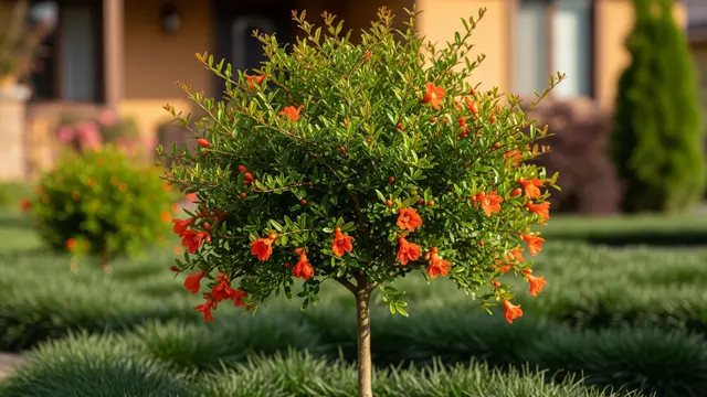 Pohon Buah yang Cocok untuk Halaman Rumah dengan Rumput Gajah Mini (Image by gemini AI)