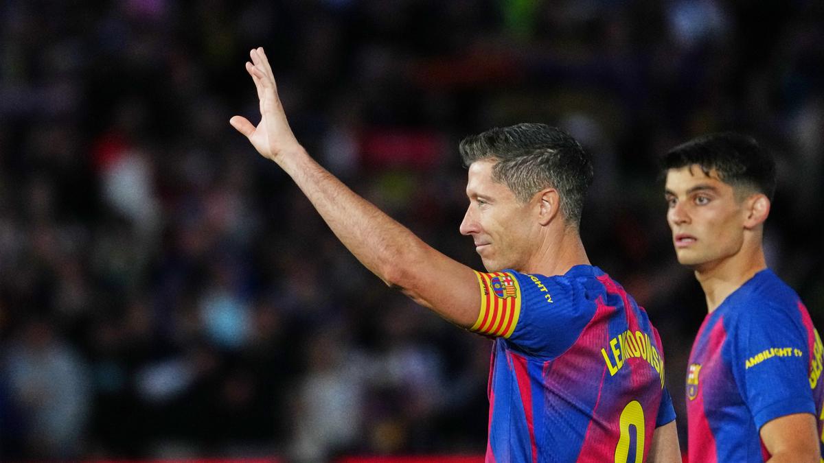 Barcelona vs Real Betis: Blaugrana Berpesta di Laga Pamungkas Robert Lewandowski di Camp Nou
