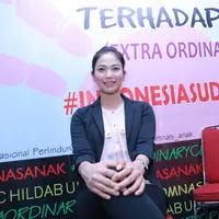 Foto profil Kinaryosih di Komnas HAM Anak (Galih W. Satria/bintang.com)