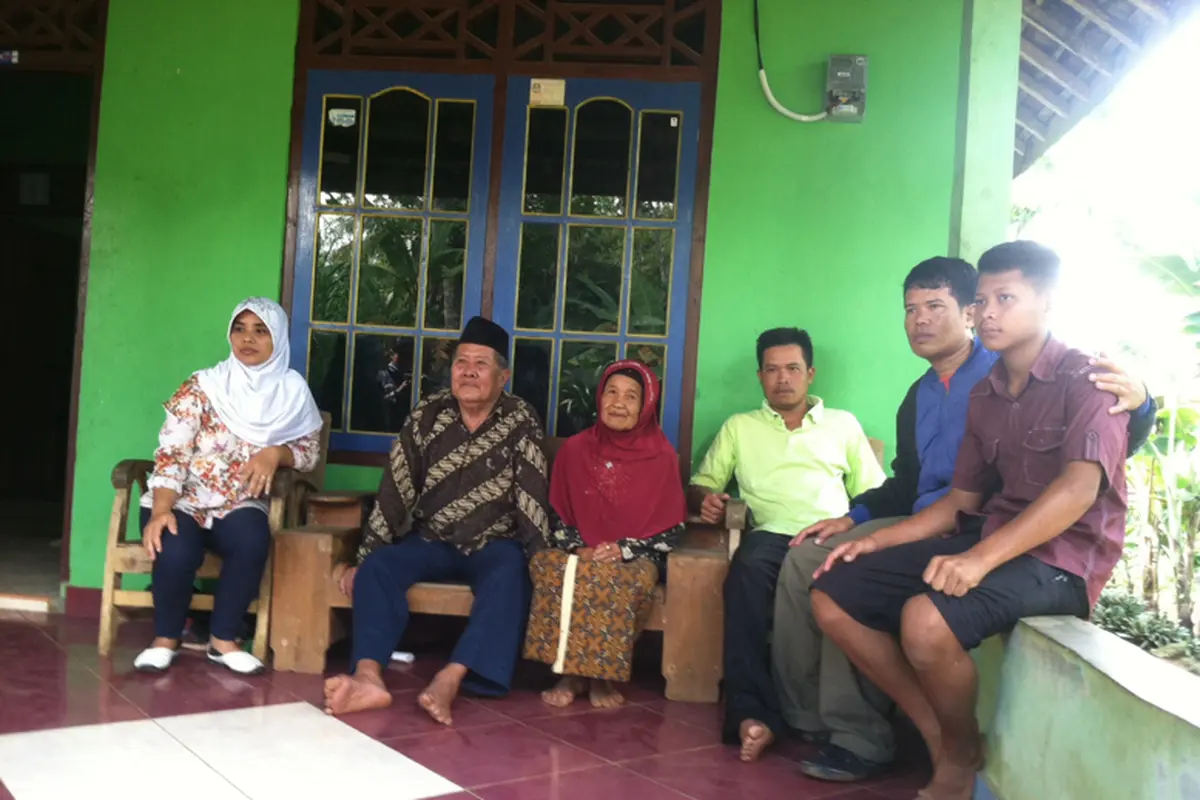 Penduduk Dusun Nglanggeran Wetan, Yogyakarta